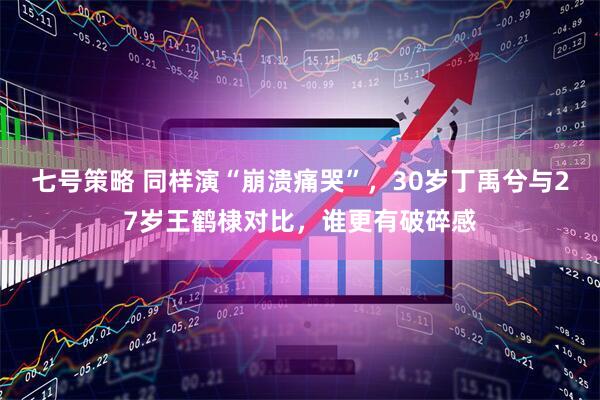 七号策略 同样演“崩溃痛哭”，30岁丁禹兮与27岁王鹤棣对比，谁更有破碎感
