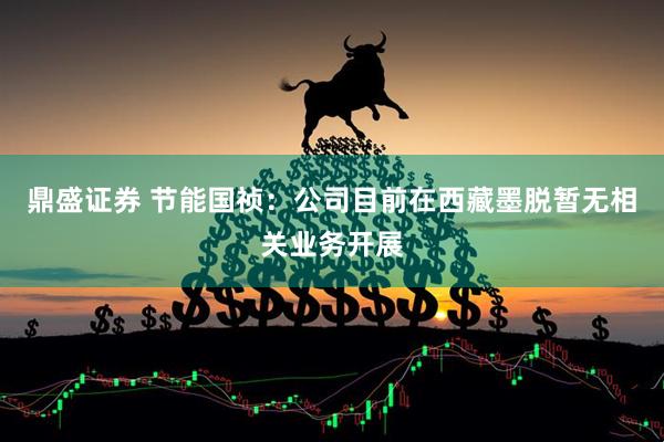 鼎盛证券 节能国祯：公司目前在西藏墨脱暂无相关业务开展